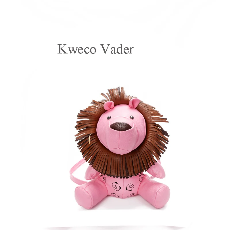 

2018 Backpacks Plush Small Lion Creative Fashion Backpack Backpacks For Teenarger Student Double Shoulder Bags Mochilas Mujer
