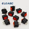 10pcs/lot RED 10*15mm SPST 2PIN ON/OFF G125 Boat Rocker Switch 3A/250V Car Dash Dashboard Truck RV ATV Home ► Photo 1/6