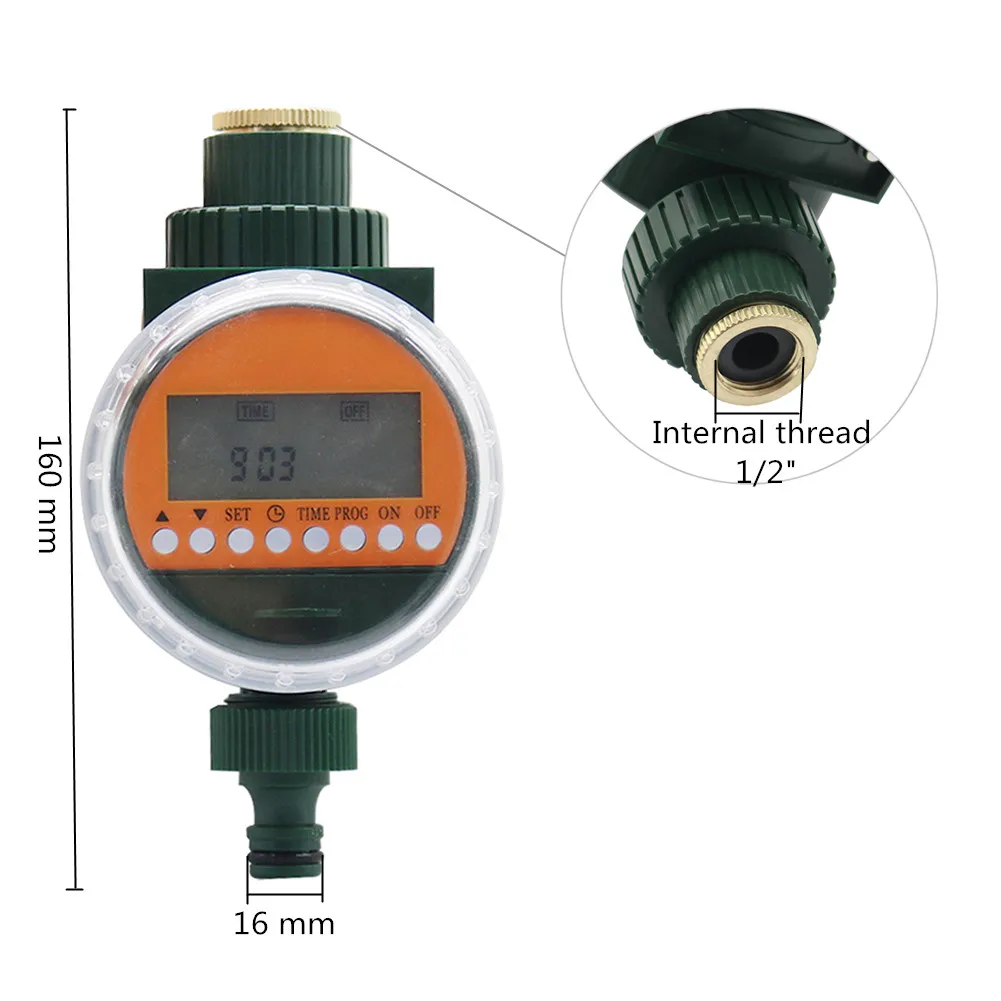 Электронный СВЕТОДИОДНЫЙ дисплей дождь Сенсор автоматический таймер воды садовая лужайка для полива и орошения контроллер полива 2-полосная 4-полосная разветвитель