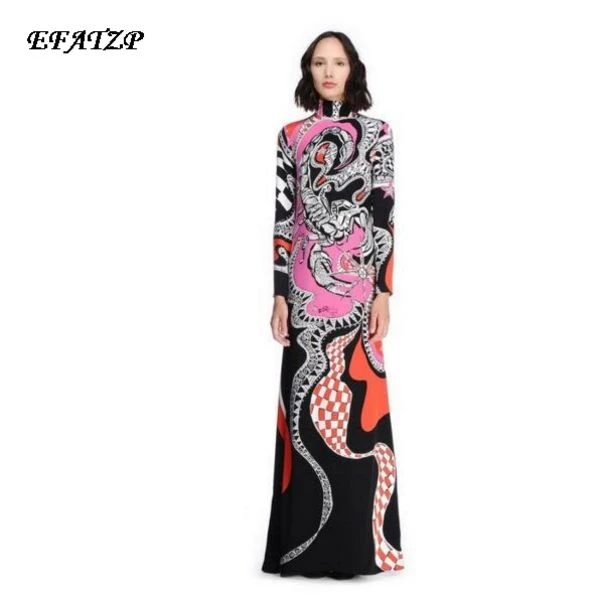 stretchable maxi dress