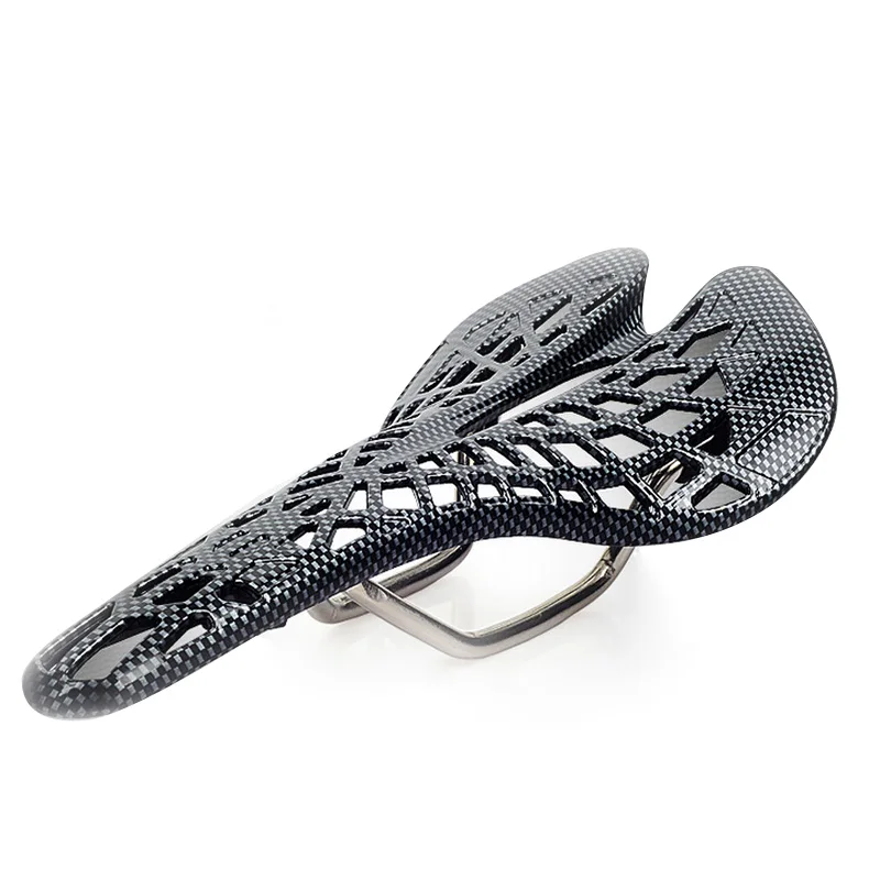 Carbon Fiber Bike Cushion Road/MTB Bicycle Saddle Cycling Bike