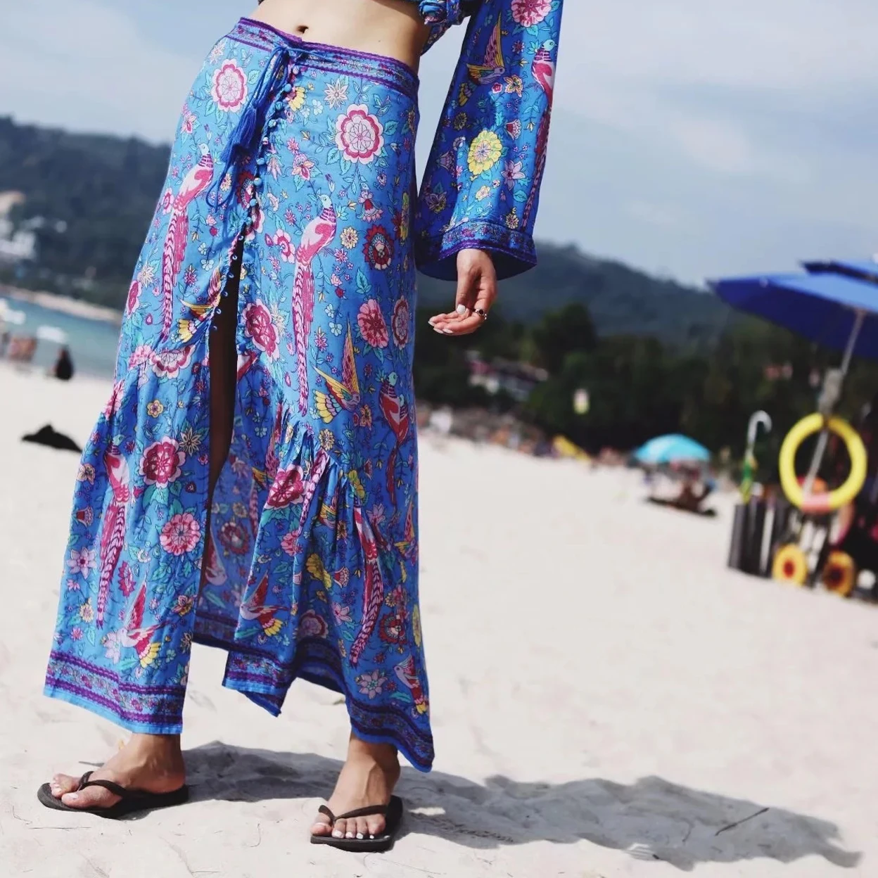 boho gypsy maxi skirt