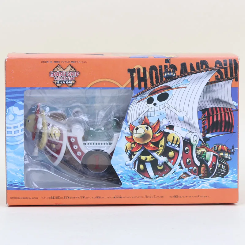 Аниме одна деталь корабль тысяча, Солнечный Красный силы лодка Polortang морские суда ПВХ фигурка игрушки Коллекционная модель куклы