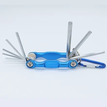 8pcs high quality portable folding key hex wrench set metric system inner hexagon spanner allen wrench screw repair tools 1pcs high quality cr v ratcheting allen wrench ratchet wrenches key hex multi tools double end spanner metric 4 17mm