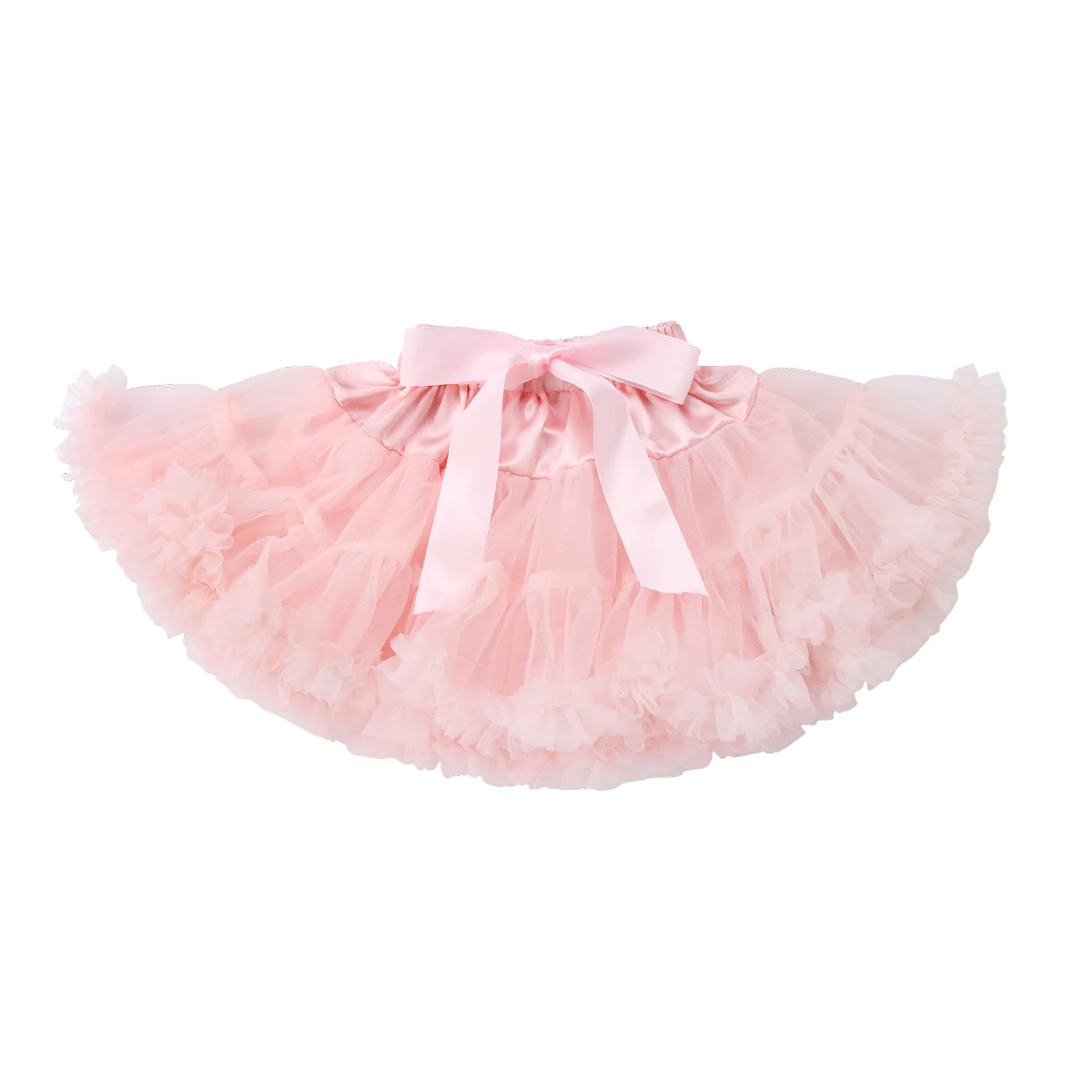 Милая Детская пушистая юбка-пачка для маленьких девочек; Праздничная юбка принцессы; балетная юбка-американка; юбки - Цвет: Light Pink