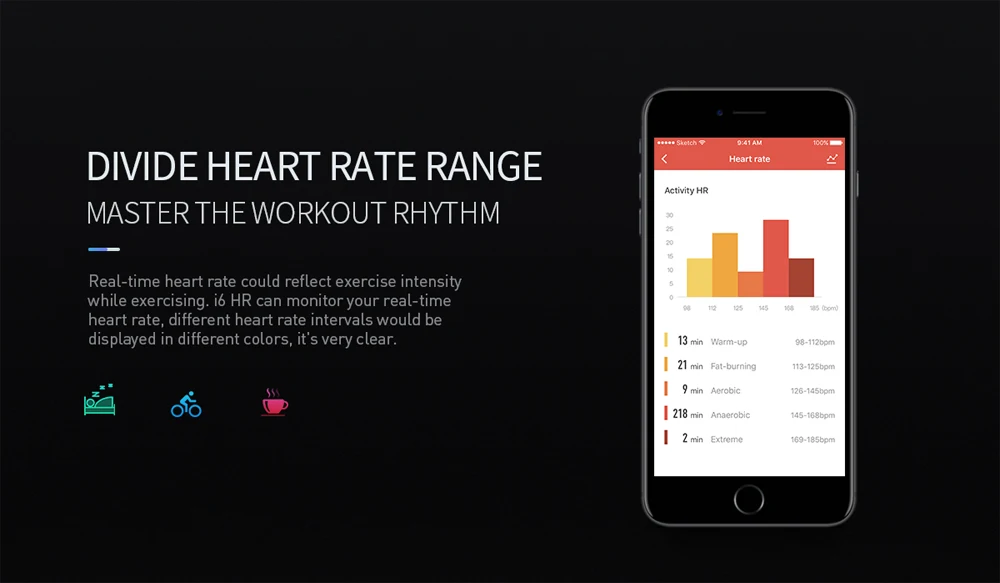i6 hrc smart bracelet (8)