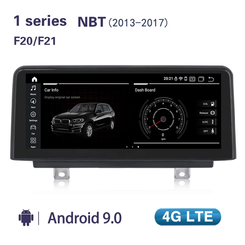 Автомобильный dvd-плеер MEKEDE 4+ 64G Android 9,0 для BMW F30/F31/F34/F20/F21/F32/F33/F36 NBT Авторадио gps навигация Мультимедиа - Цвет: 1 2 series NBT