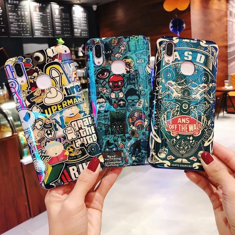 

For Iphone X XR XS Max Cute anime Animal Patterned Soft TPU Silicone Rugged Phone Case For Iphone 8 7 6 6s Plus Cover Coque