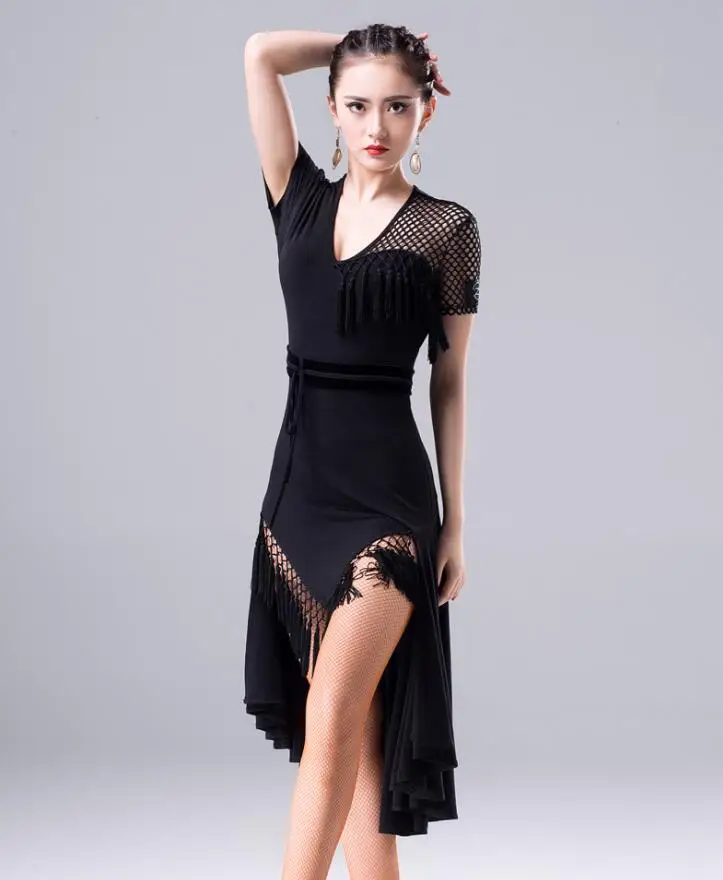 Высококачественное платье для латинских танцев, Женская Профессиональная юбка для латинских танцев, платья для латинских танцев, сальсы