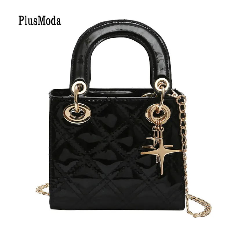 

Luxury Brand Handbag 2019 Fashion New Female Tote Bag Quality Pu Leather Women's Designer Handbag Chain Shoulder Messenger Bags