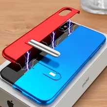 YOHOLOO Магнитный чехол снятие стресса для iPhone XR XS MAX X 8 плюс 7 металлический корпус для мобильного телефона iPhone 7 6 6S Plus huawei P20 P20pro