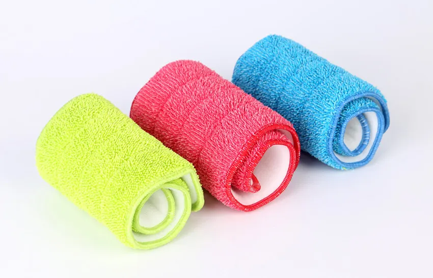 Fiber Spray Mop Head Floor cleaning cloth Paste The Mop To Replace Cloth Household Cleaning Mop Accessories cleaning cloth