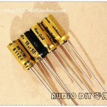 Горячая Распродажа 30 шт/50 шт Nichicon(тонкое золото) FG серия 10 мкФ/50 в аудио электролитические конденсаторы