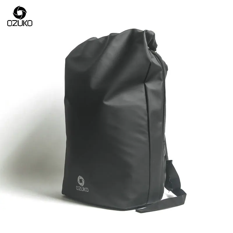 

2018 New Black Laptop Backpack Large Capacity Waterproof Casual Men Daypack Fashion Unisex Women backpack Travel Bags Schoolbag