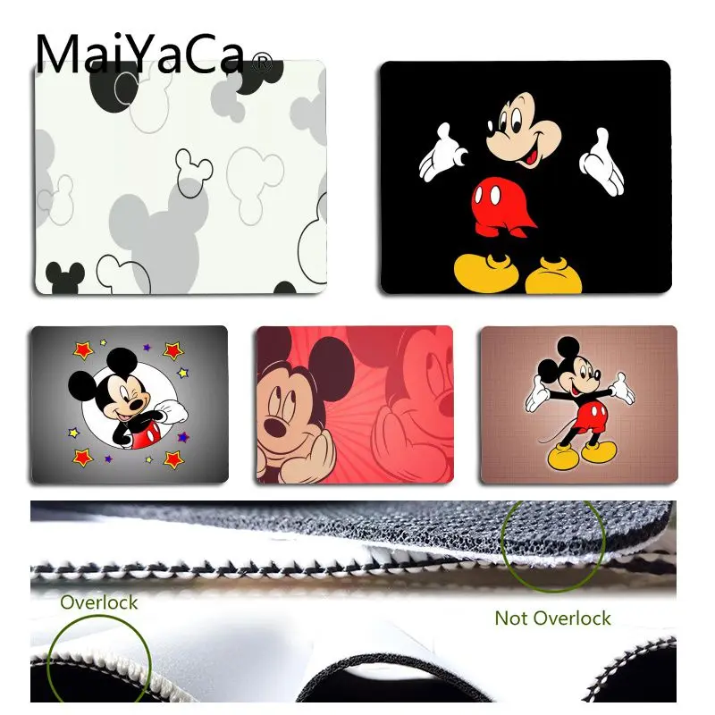 

MaiYaCa In Stocked mickey mouse Laptop Computer Mousepad Size for 18x22cm 25x29cm Small Mousepad