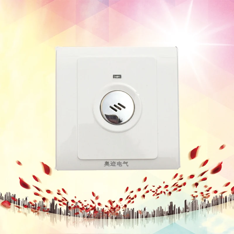 

220V Voice switch corridor delay induction energy saving lamp led lights 86 sound control switch intelligent panel switch CM009