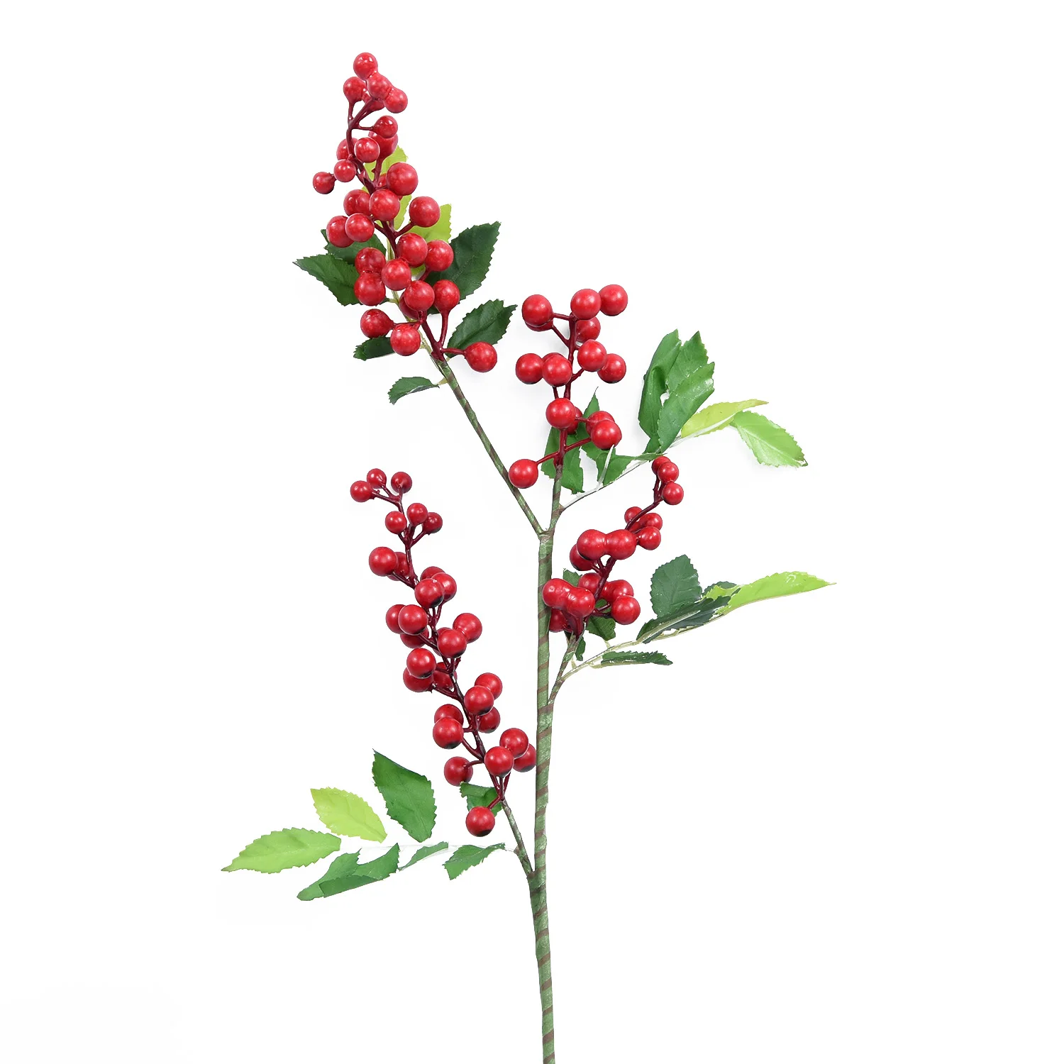 Wreath Red Berry Artificial Flower Xmas Party Home Decor New Arrival Hot for Home Wedding Decoration indoor Free Shipping