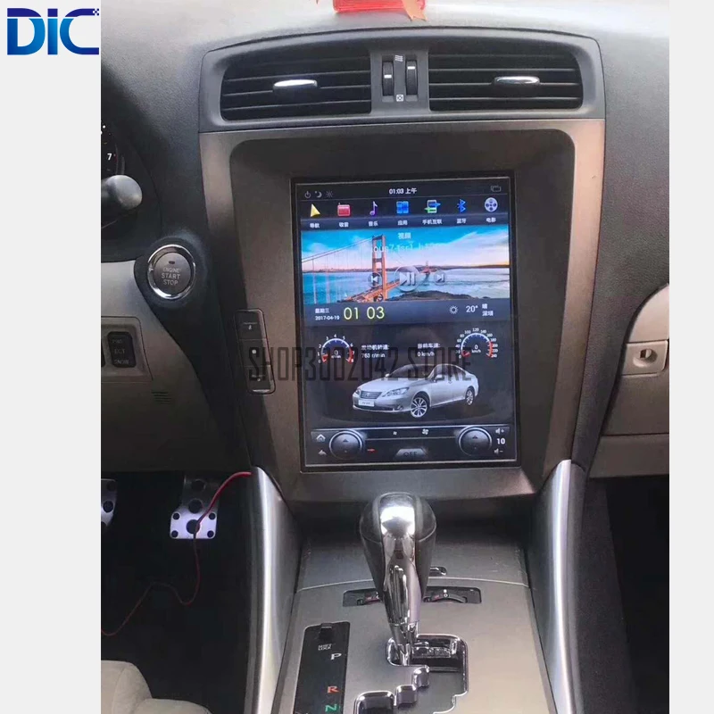 Perfect Android system 6.0 10.4 inch Navigation player Video autoradio Steering-Wheel bluetooth USB For lexus 2005-2011 IS 250 300 350 2