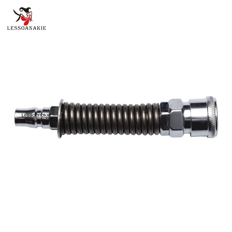 E17 4.72'' Bendable Spring Quick Connector for Dildo and Masturbator, Adaptive to Wiggling Movement as It will offset Devision