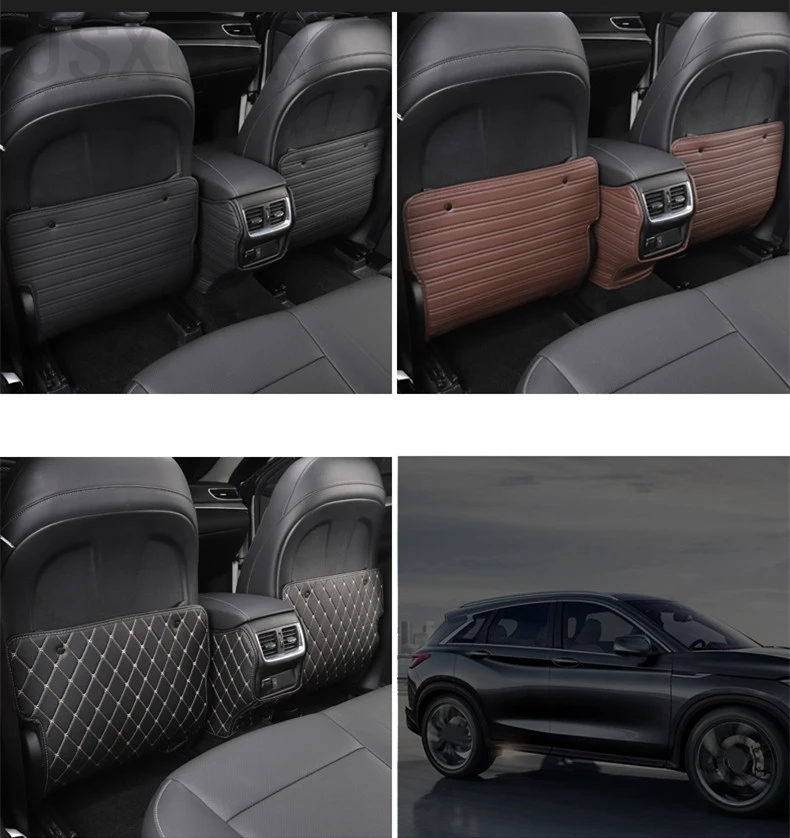 Защитный чехол на заднее сиденье для сиденья infiniti qx50 2018 2019|Хромирование| |