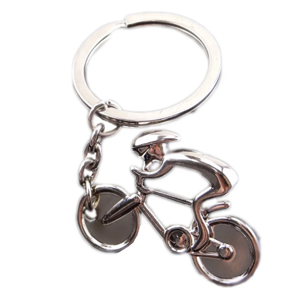 Fashion Cycling Bicycle Keychains portachiavi Alloy Keyring Novelty personality Unisex