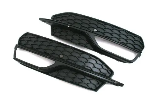 

Honeycomb Style Black Fog Light Grille For Audi A3 8V Pre-facelifted Model