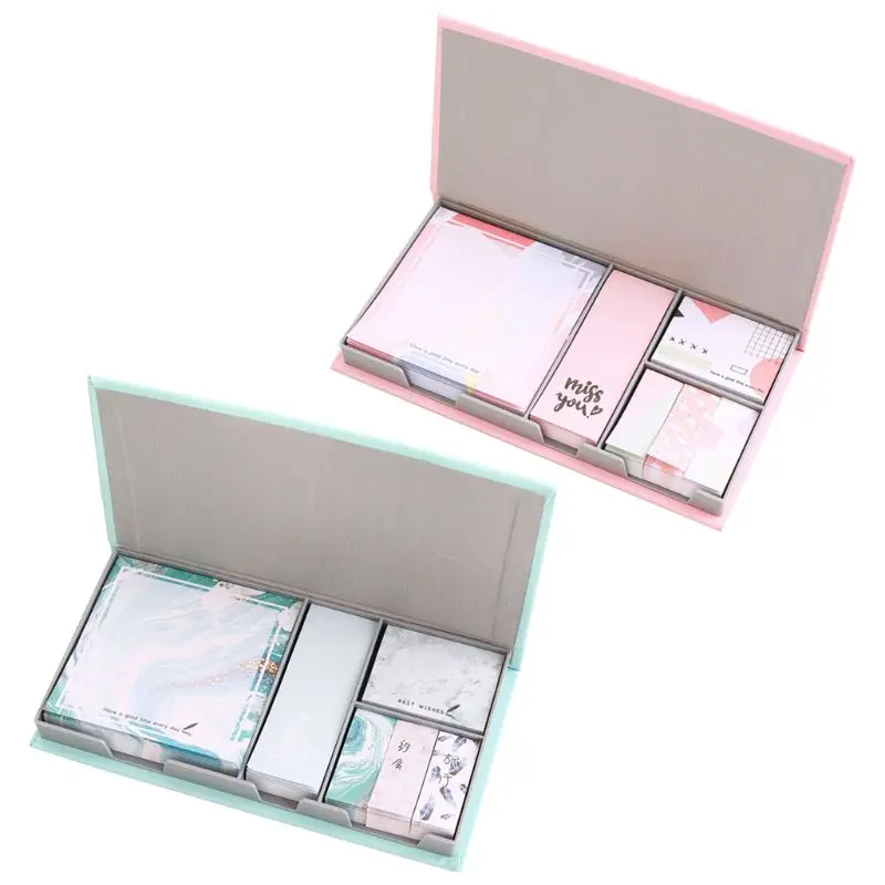 

Kawaii Multi-function Memo Pad Bookmark Sticky Notes Set School Supplies Paper Sticker Korean Stationery