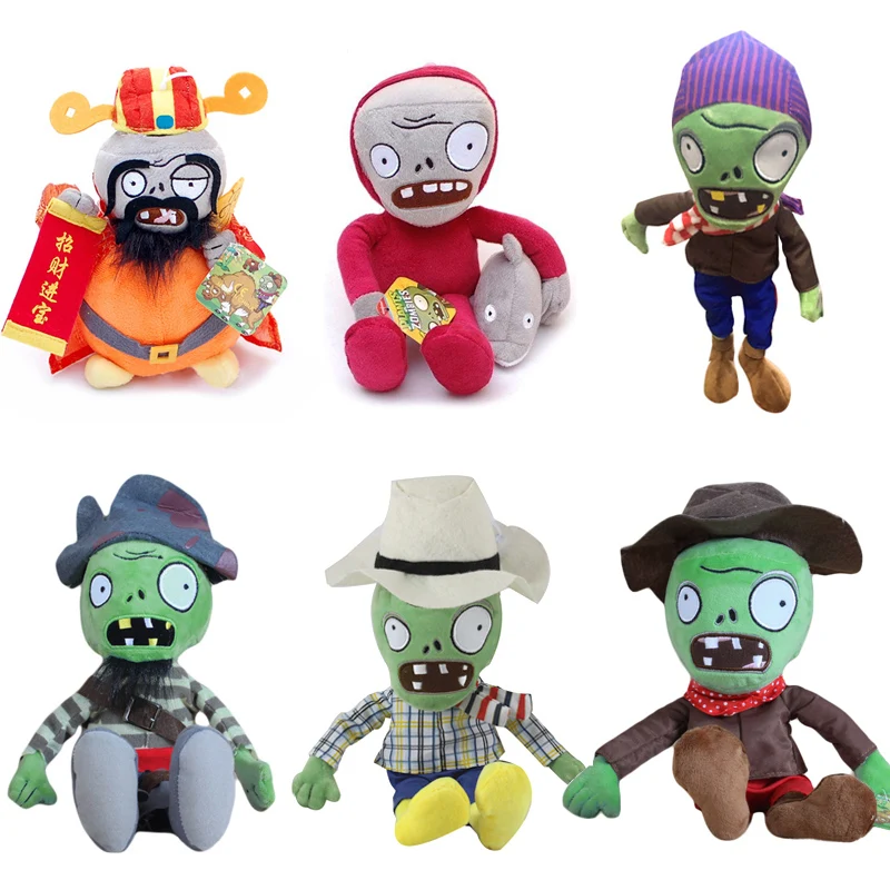 Buy Brand New 30cm Plants vs Zombies Plush Toys Kawaii Plush Plants vs Zombie