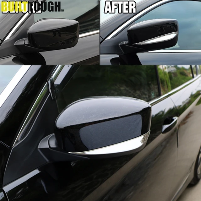 For Honda Accord 2008 2017 Door Side Mirror Chrome Cover Trim Strips