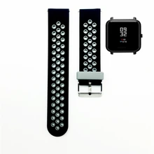 Silicone Strap Watchband For Xiaomi Huami Amazfit Bip BIT PACE Lite Youth font b Smart b