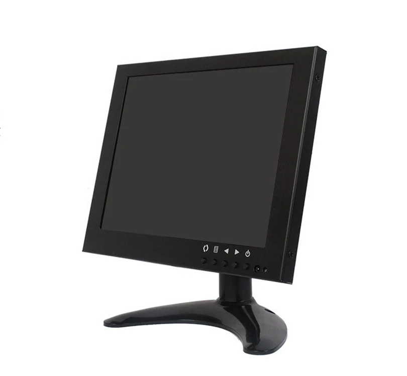 Wearson 8 Inch Metal LCD Monitor Quad BNC VGA AV Input 43 HD With Bracket With VESA Hole for PC CCTV Medical Home Security etc (4)