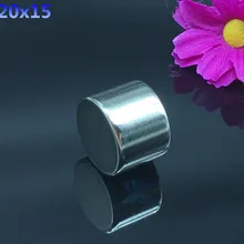 2 шт. объемный небольшой круглый NdFeB ниодимовые Дисковые магниты Dia20mm x15mm N35 супер мощный сильный редкоземельный магнит ; партия из 20*15