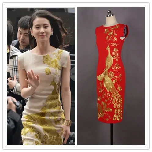 

2019 fashion wedding Qipao party prom cheongsam dress for girls