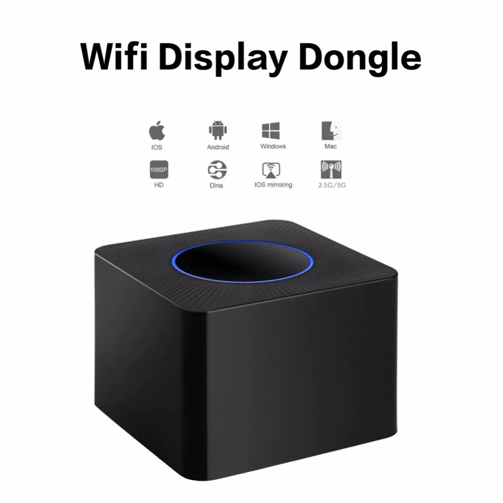 

Computer Accessory Audio video Adapter Q2 Ethernet Port RJ45 Dual-band Wireless Screen Windows Screen Sharing Device for PC