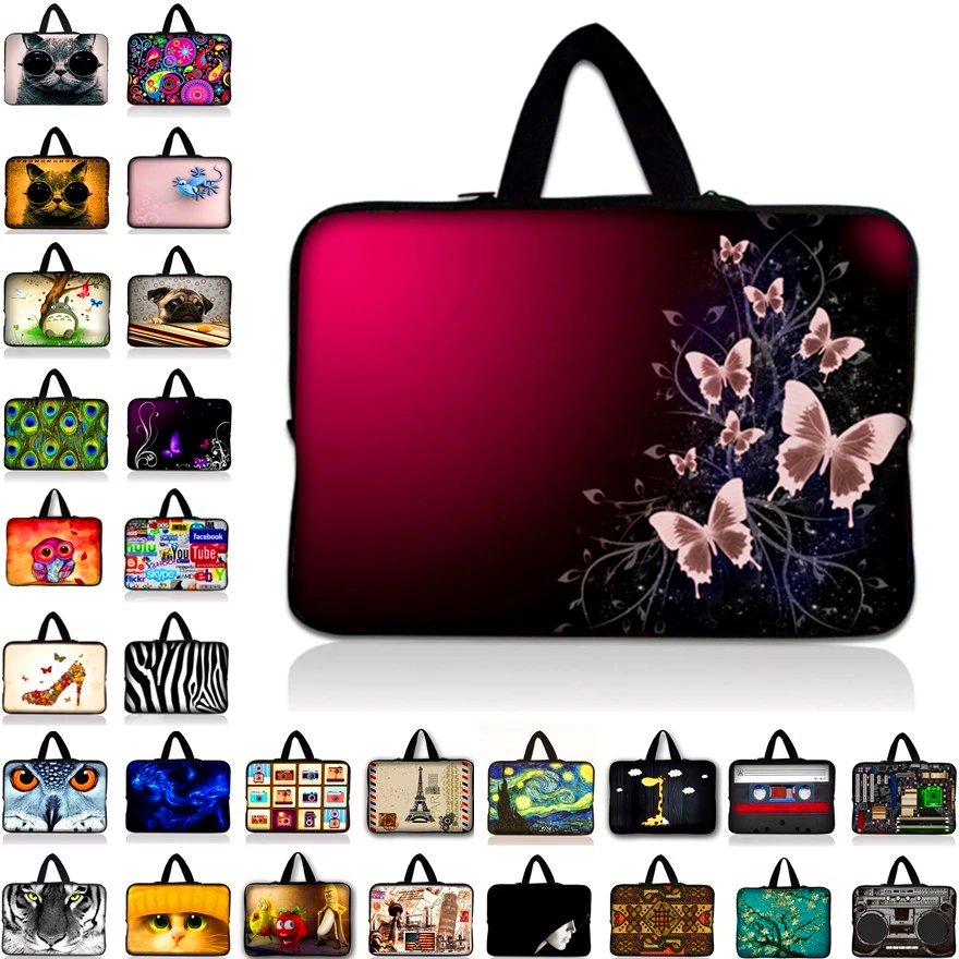 boys mens' cool laptop bag hot 7 10 12 13.3 14.1 14.4 15.6 15.4 17 notebook capa para funda