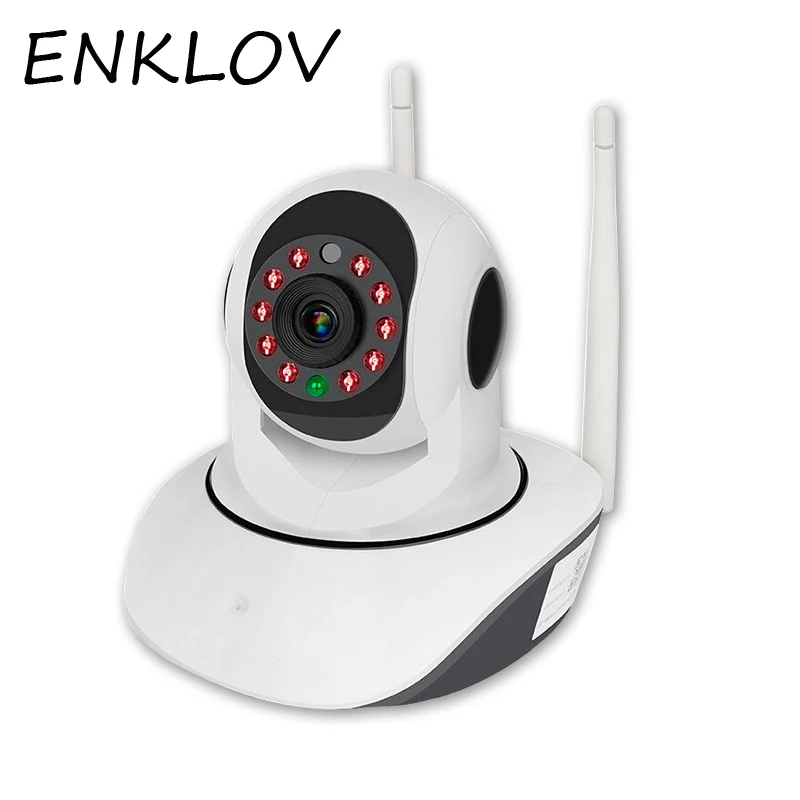 

ENKLOV 720P IP Camera Wireless Home Security IP Camera Surveillance Camera Wifi Night Vision CCTV Camera Baby Monitor