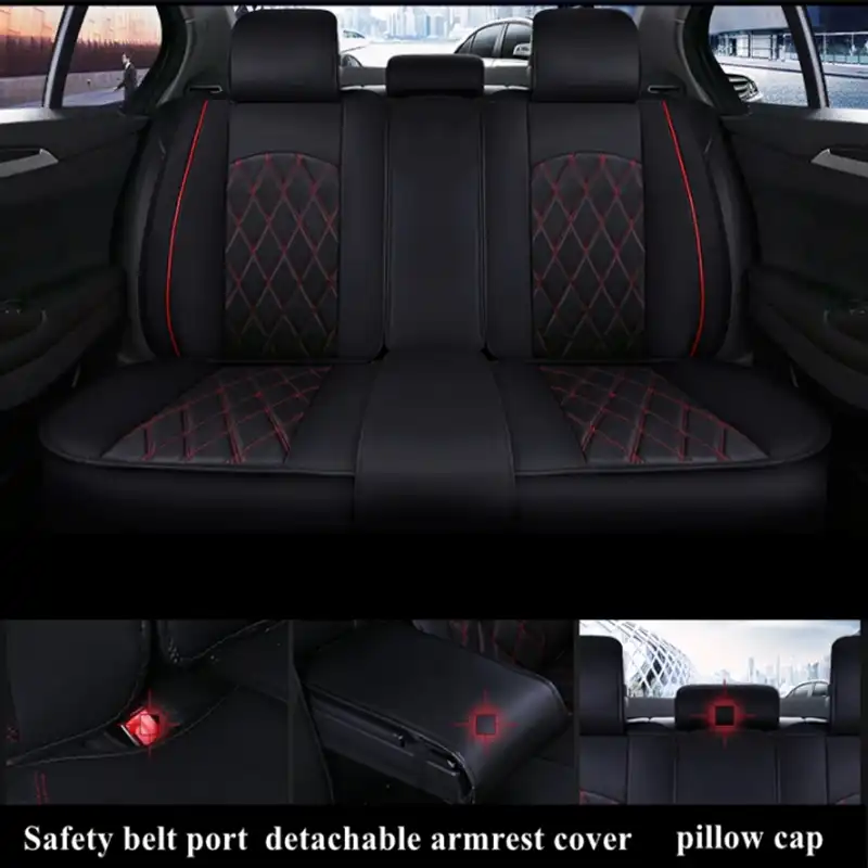 5 seat leather Car Seat Cover car styling fit Renault Duster/Logan