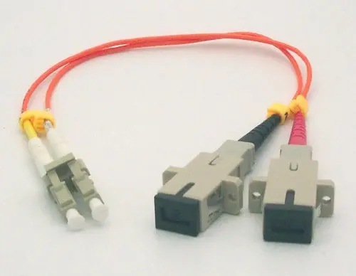 

LC-ST Fiber Optic Adapter Cable duplex 1M