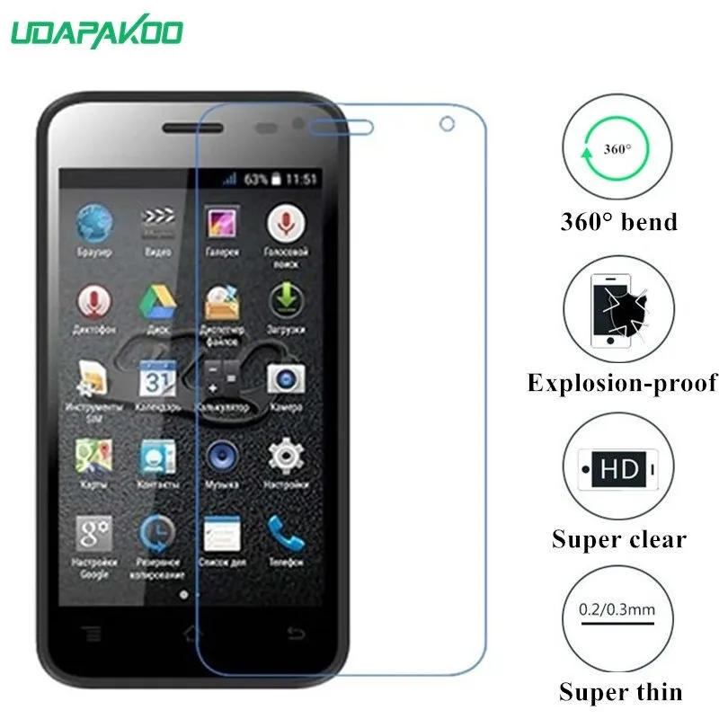 

udapakoo clear Tempered (soft glass) film for Micromax A79 Nano Explosion-proof glass Screen Protector