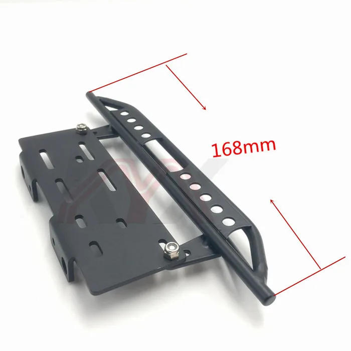 Par de Metal Receptor para 1 Pedal Lateral Caixa - 10 Cherokee Wrangler Axial Scx10 90046 90047 90048 pé 1 & 14 axial scx10 90046 90047 90048 pedal lateral pé