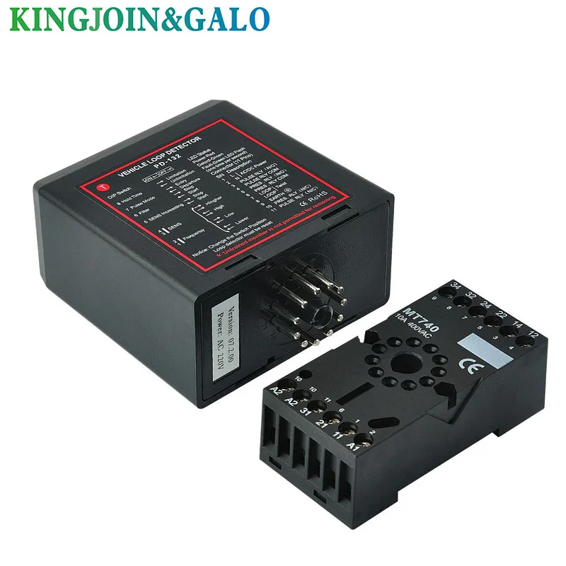 

Parking Barrier Control// Motorised Gates Doors inductive loop detector PD132 /Vehicle Sensors 110V 120V//220/230V/24V /12V