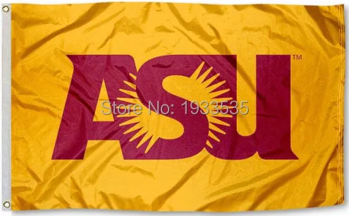 Arizona State University Asu Flag 3x5ft Banner Flags In Flags