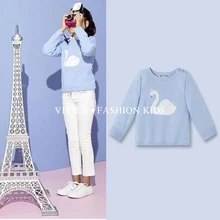 1 Belababy Brands Girls Autumn Owl Sweater 2016 New Fashion Children Long Sleeve Knitting Warm Clothing