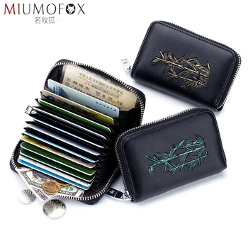 

Business Card Holder Wallet Rfid Blocking Bank Credit Card Case ID Holder Mini Cardholder Fashion Women Coin Purse Women Wallets
