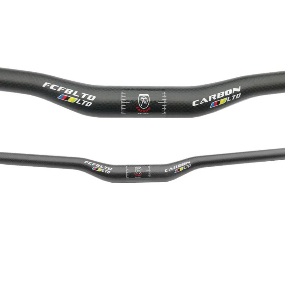 

FCFB matte Carbon Fiber handlebar Total MTB Handlebar Bicycle Handlebar 31.8mm Carbon Mountain Bike cycling parts 380---760mm