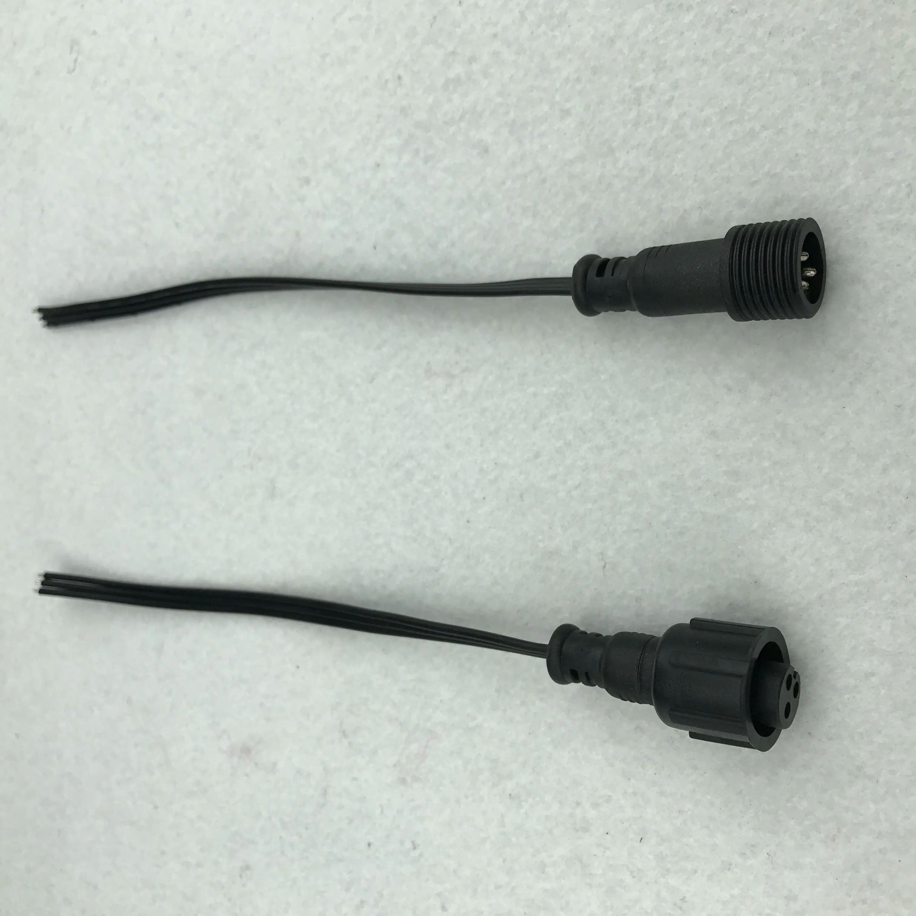Connectors For Neon Wire 20cm Mini Splitters For EL Wire Black or White 