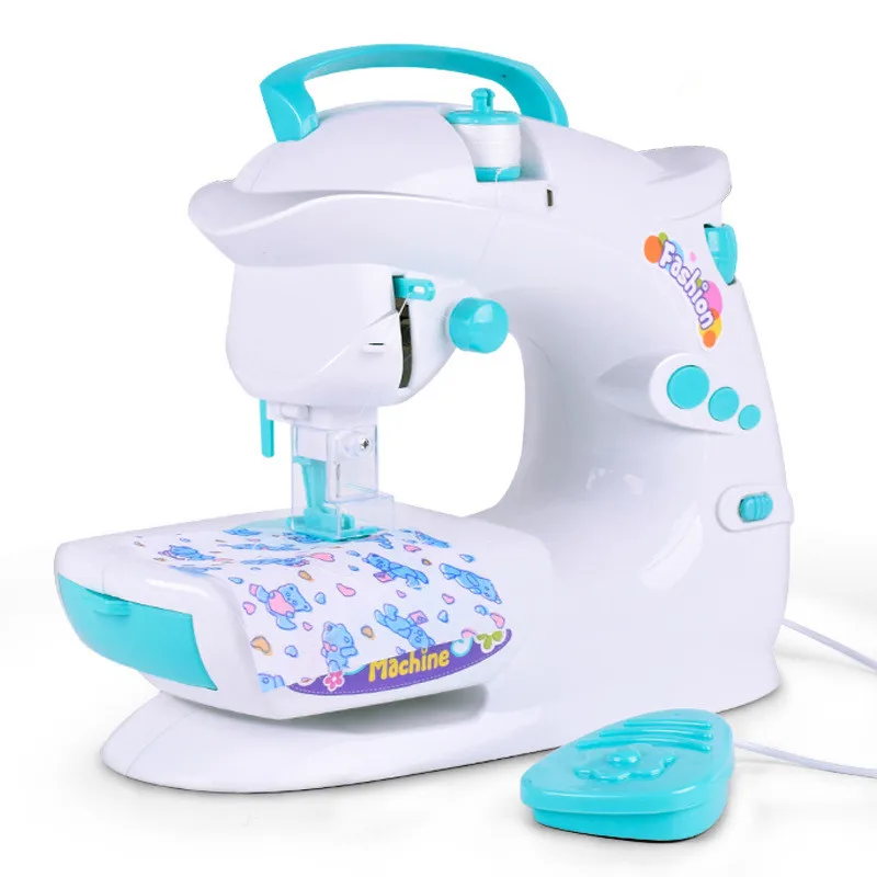 

Children's Role Play Creative Pretend Play Toys Simulation Sewing Machine Furniture Toys Puzzle Educational Toys Set Safety Doll