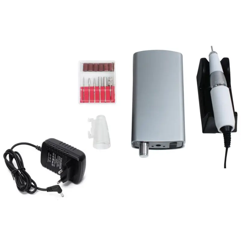 

35000 Rpm Cordless Nail File Drill Kit Electric Manicure Pedicure Nail Art Machine 18W Portable Charging Nail Polisher