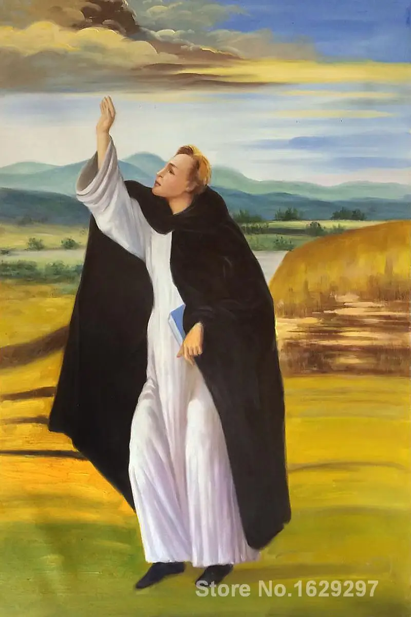 

St. Dominic by Sandro Botticelli paintings For sale Home Decor Hand painted High quality