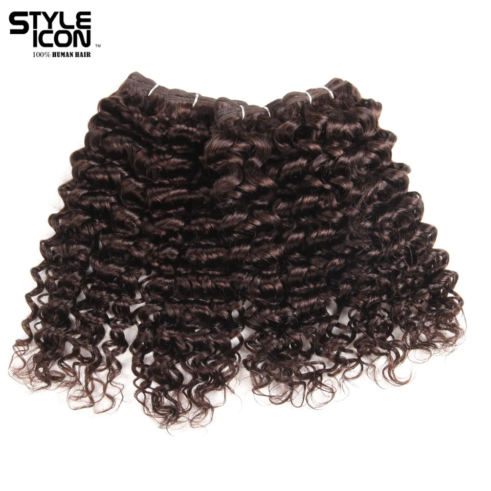 Styleicon Brazilian Jerry Curly Hair Wave Weave 4 Bundles Deal